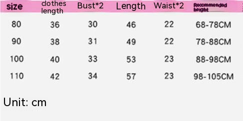 Children's T-shirt Shoulder Strap Jeans Two-piece Set